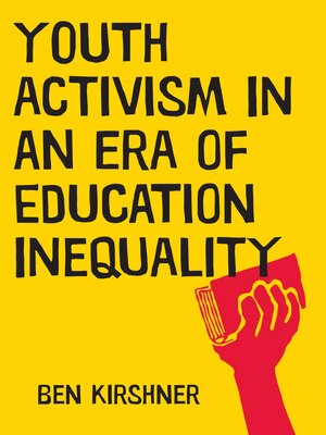 cover image of Youth Activism in an Era of Education Inequality